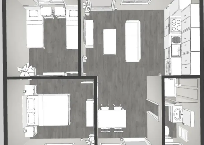 Apartment Schoene 3-zimmer-wohnung Mit Klima Am Stadtrand Von Berlin Blankenfelde-Mahlow